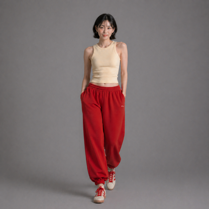 Rhythm PantsㅣRed